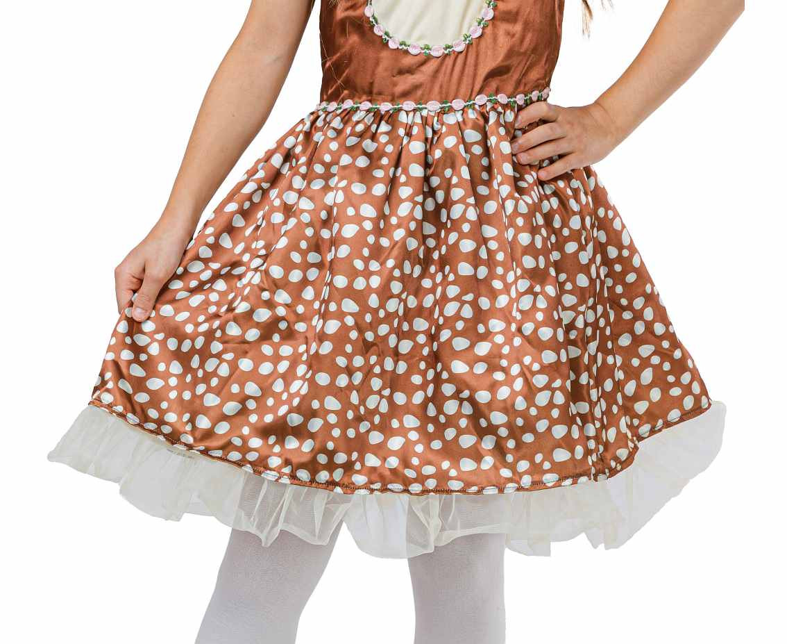 Role play-set for kids Deer (dress, hairband), size 110/120 cm